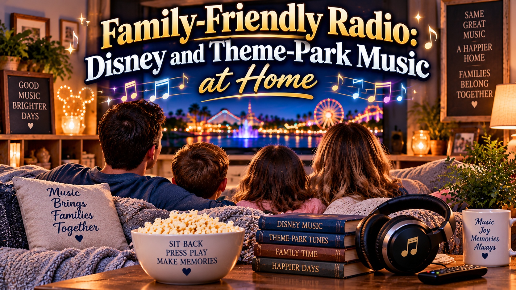 Family-Friendly Radio: Disney and Theme-Park Music at Home