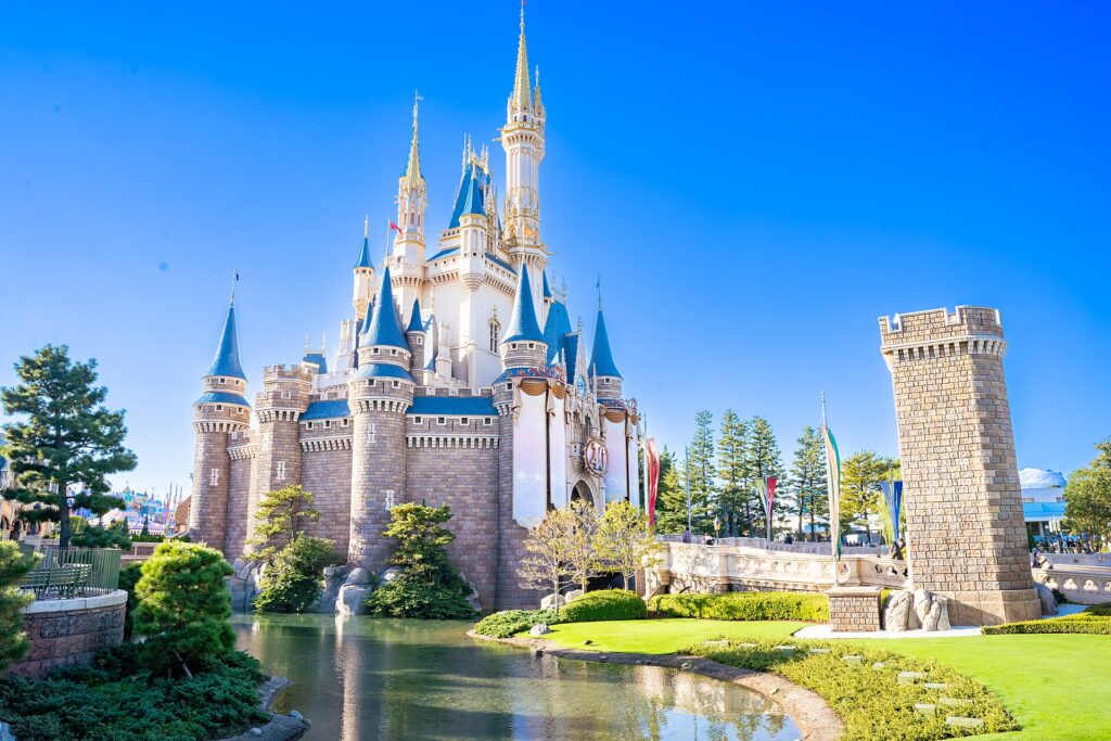 Cinderella Castle at Tokyo Disneyland