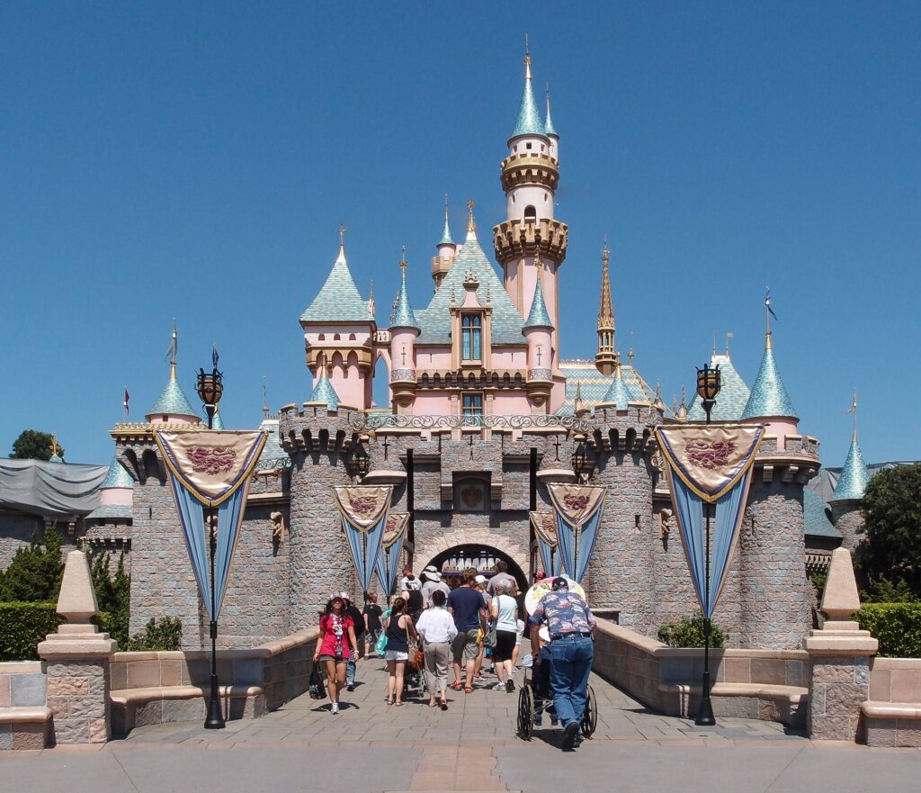 Sleeping Beauty Castle at Disneyland Park