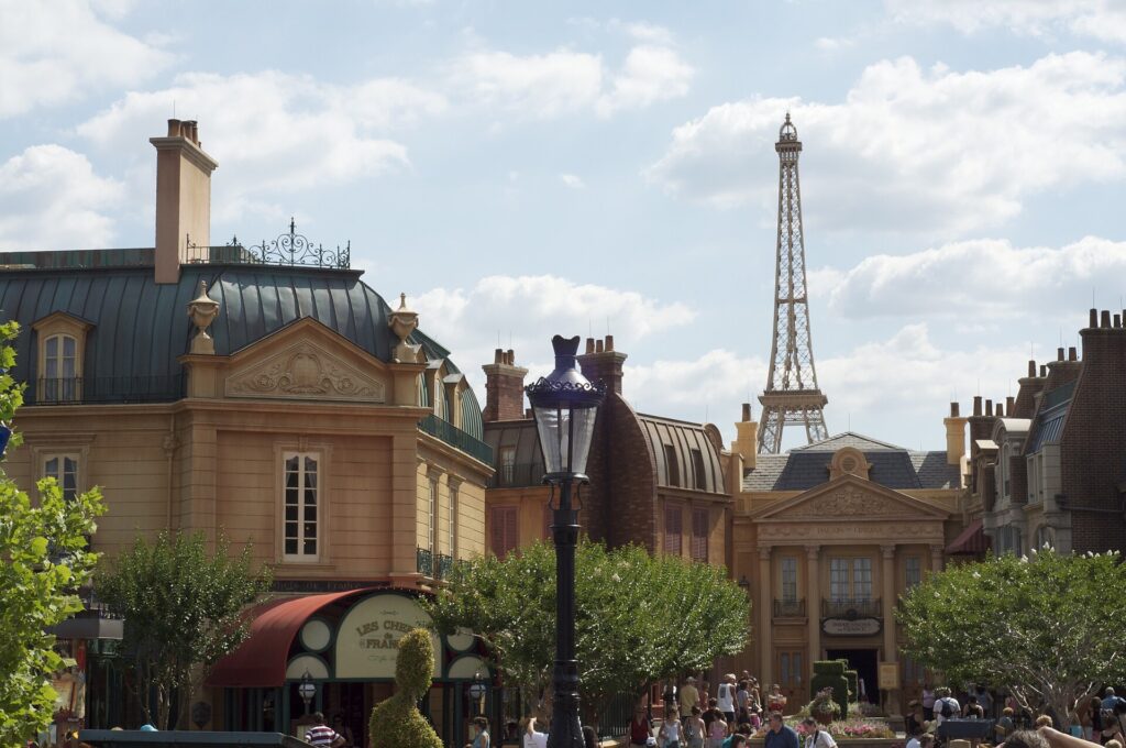 The France pavilion at EPCOT's World Showcase